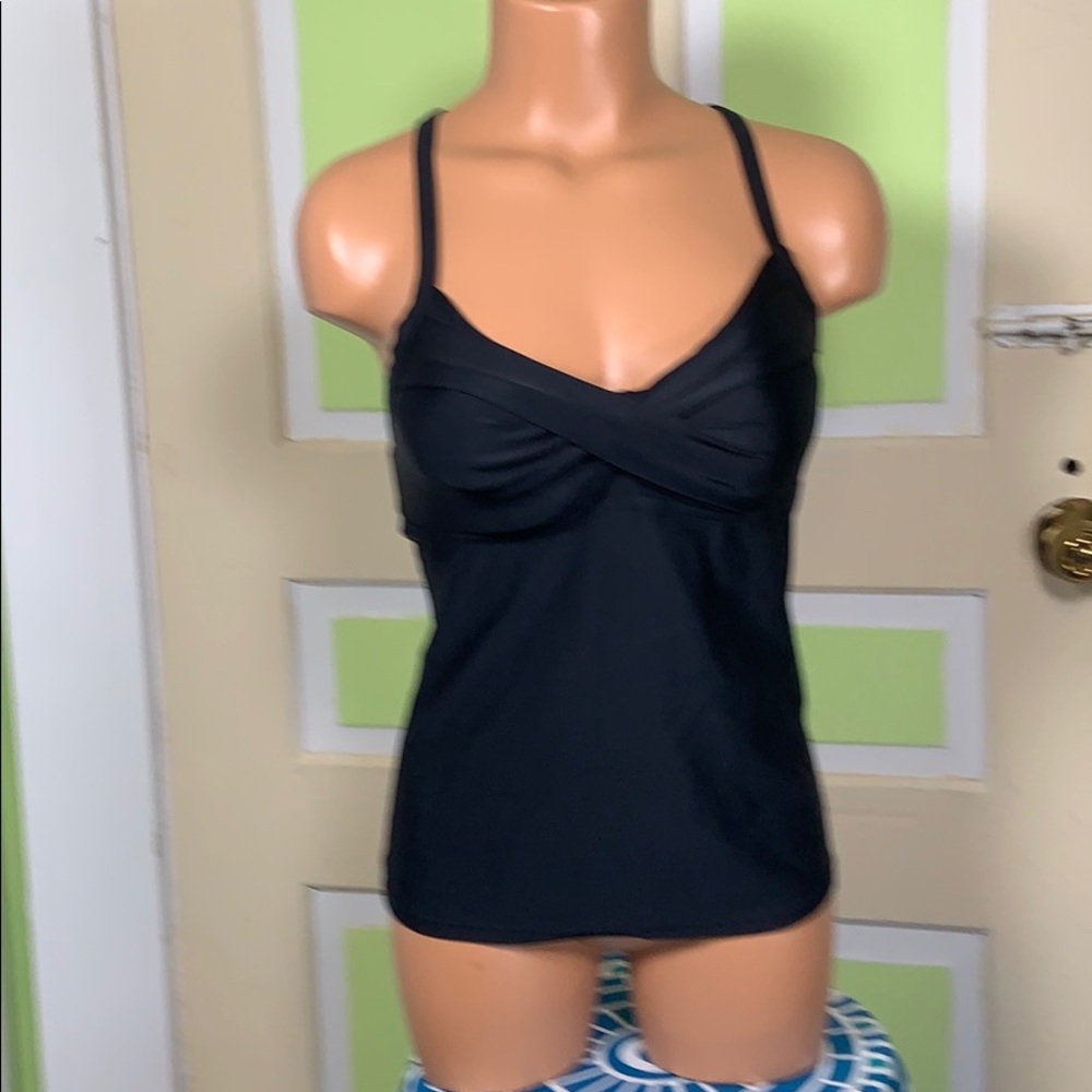 ATHLETA twist top TANKINI 34b/c